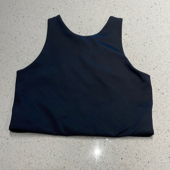 Girlfriend Collective Dylan Tank Bra Black Size Small - Picture 2 of 7